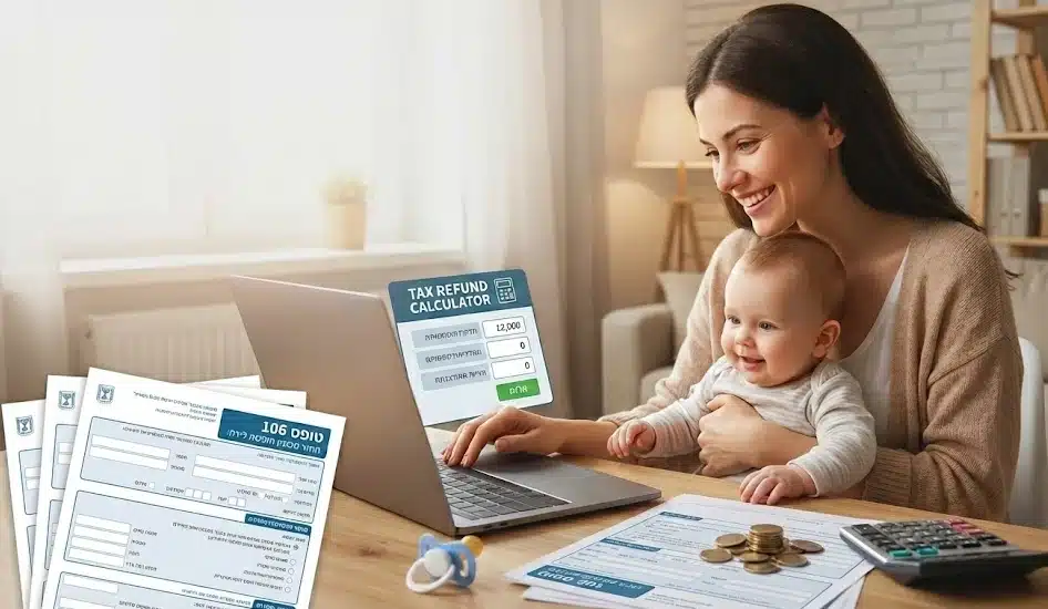 החזר מס על חופשת לידה
