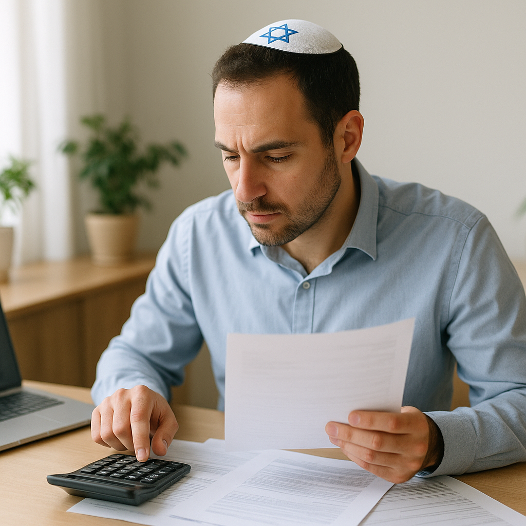 החזר מס לשכירים 2026 - מסמכי טופס 106 ו-135 על שולחן עבודה