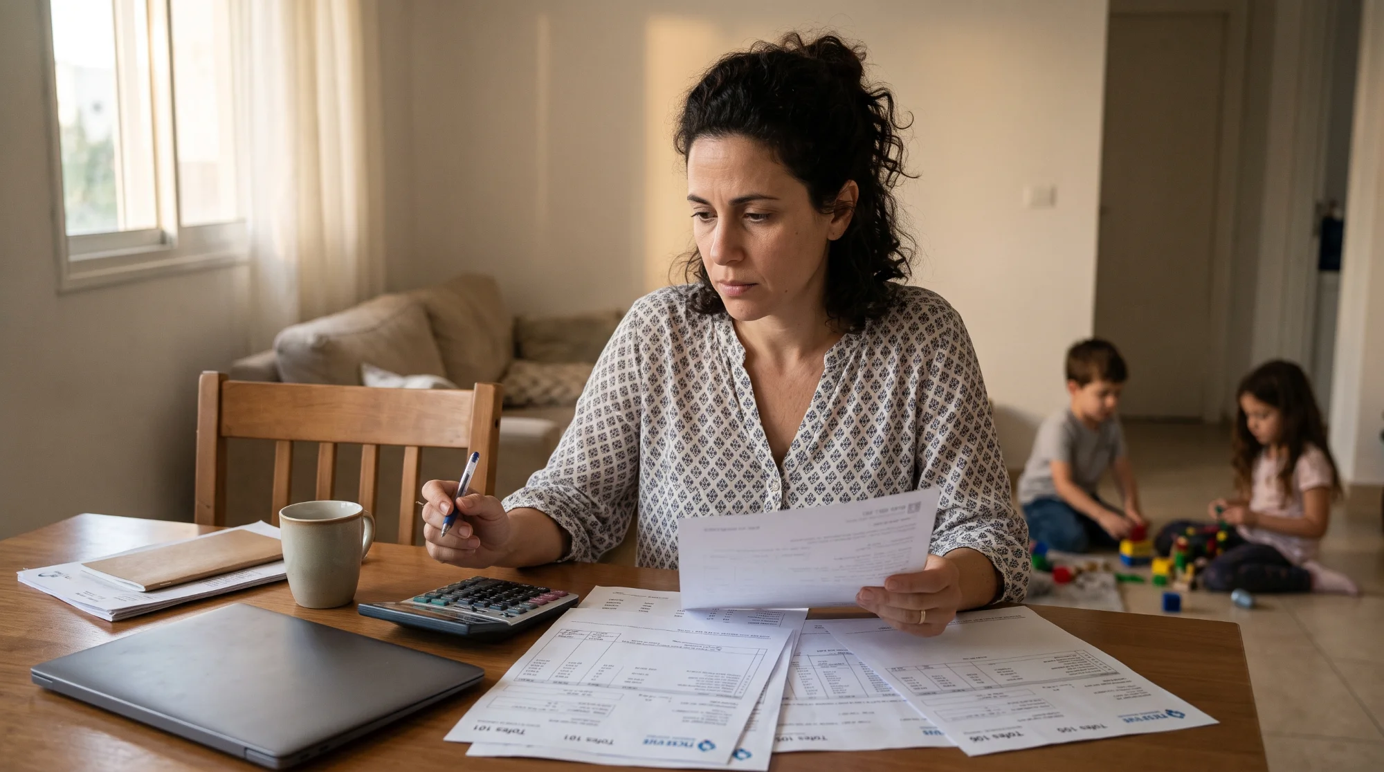 נקודות זיכוי להורה עצמאי, בדיקת הזכאות בתלוש השכר